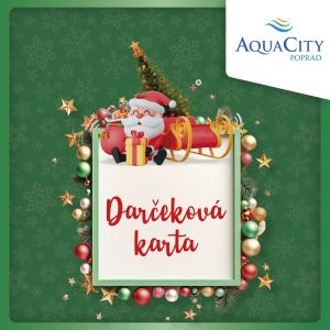 DARČEKOVÁ KARTA DO AQUAPARKU A WELLNESS CENTRA