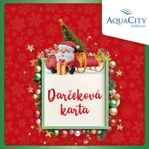DARČEKOVÁ KARTA DO AQUAPARKU A WELLNESS CENTRA
